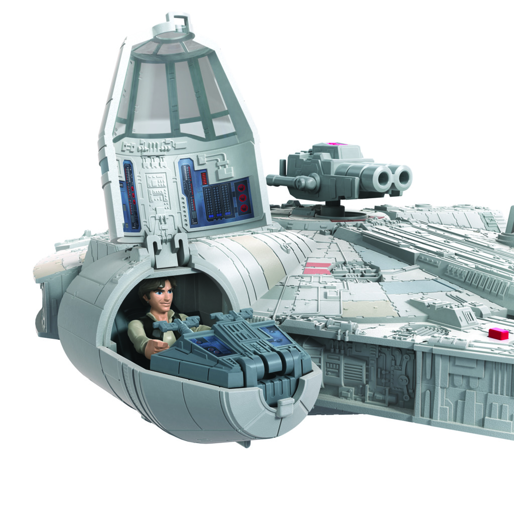 Star Wars 2020 Mission Fleet Millennium Falcon Han Solo Hasbro for sale online 