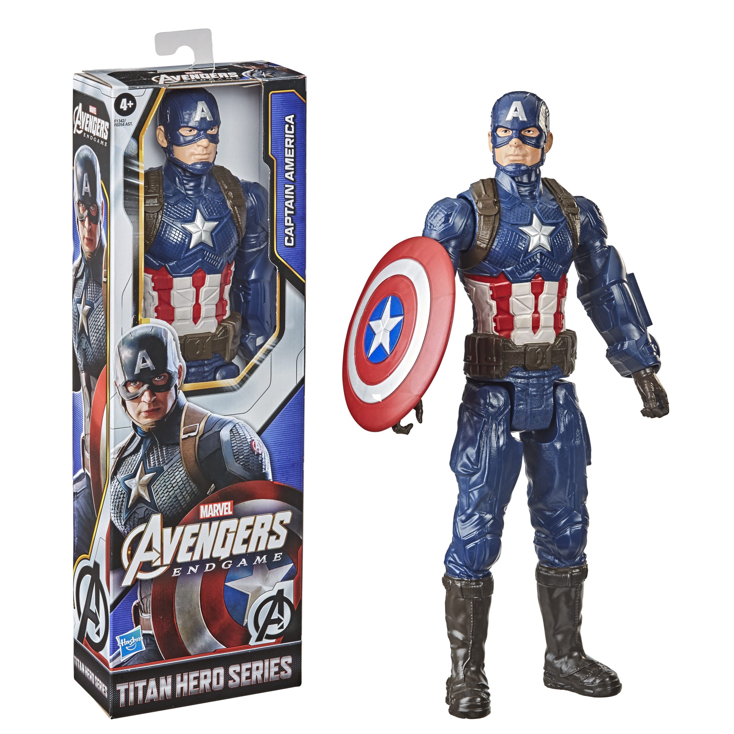 niebla Cristo Mamá Hasbro Original - Captain America - Figura - Marvel Titan Hero Series - 4  años+ Envío Gratis - F13425X0