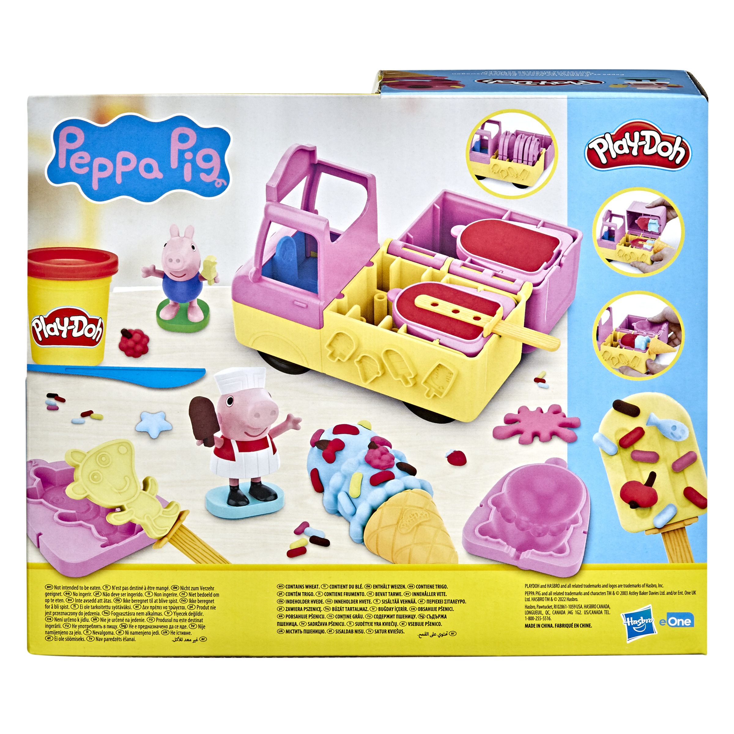 pesado Consejo tienda Hasbro Original - Play-Doh - Camión de helados de Peppa Pig - Juguete  creativo - Play-Doh - 3 AÑOS+ Envío Gratis - F35975L0