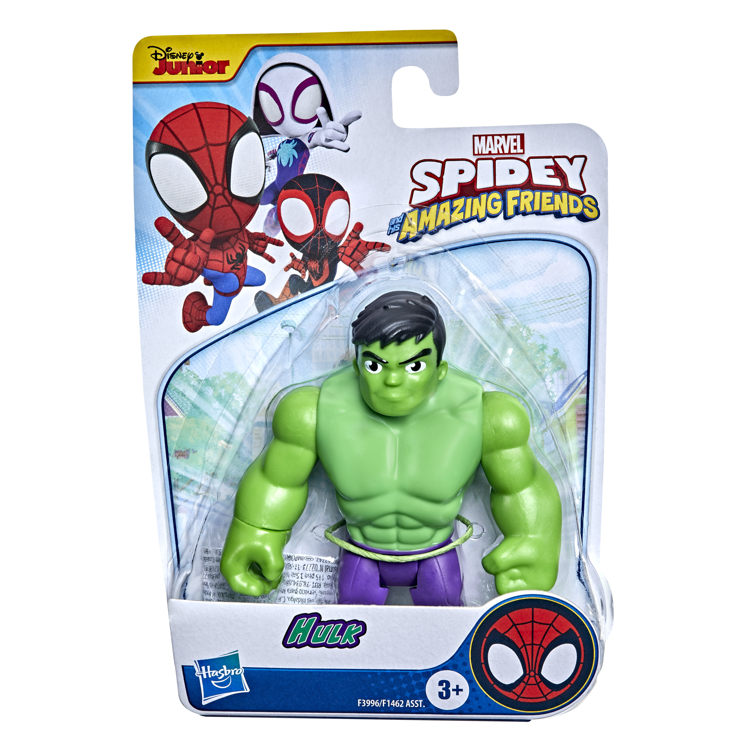Marvel Spidey and His Amazing Friends - Hulk - Figura - Spidey And His Amazing Friends  - 3 Años+ - details 0