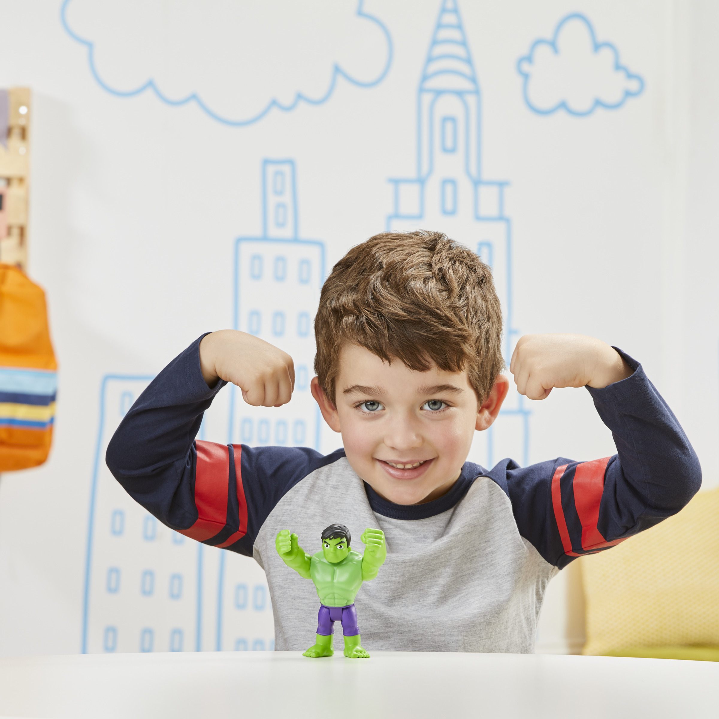 Marvel Spidey and His Amazing Friends - Hulk - Figura - Spidey And His Amazing Friends  - 3 Años+ - details 3