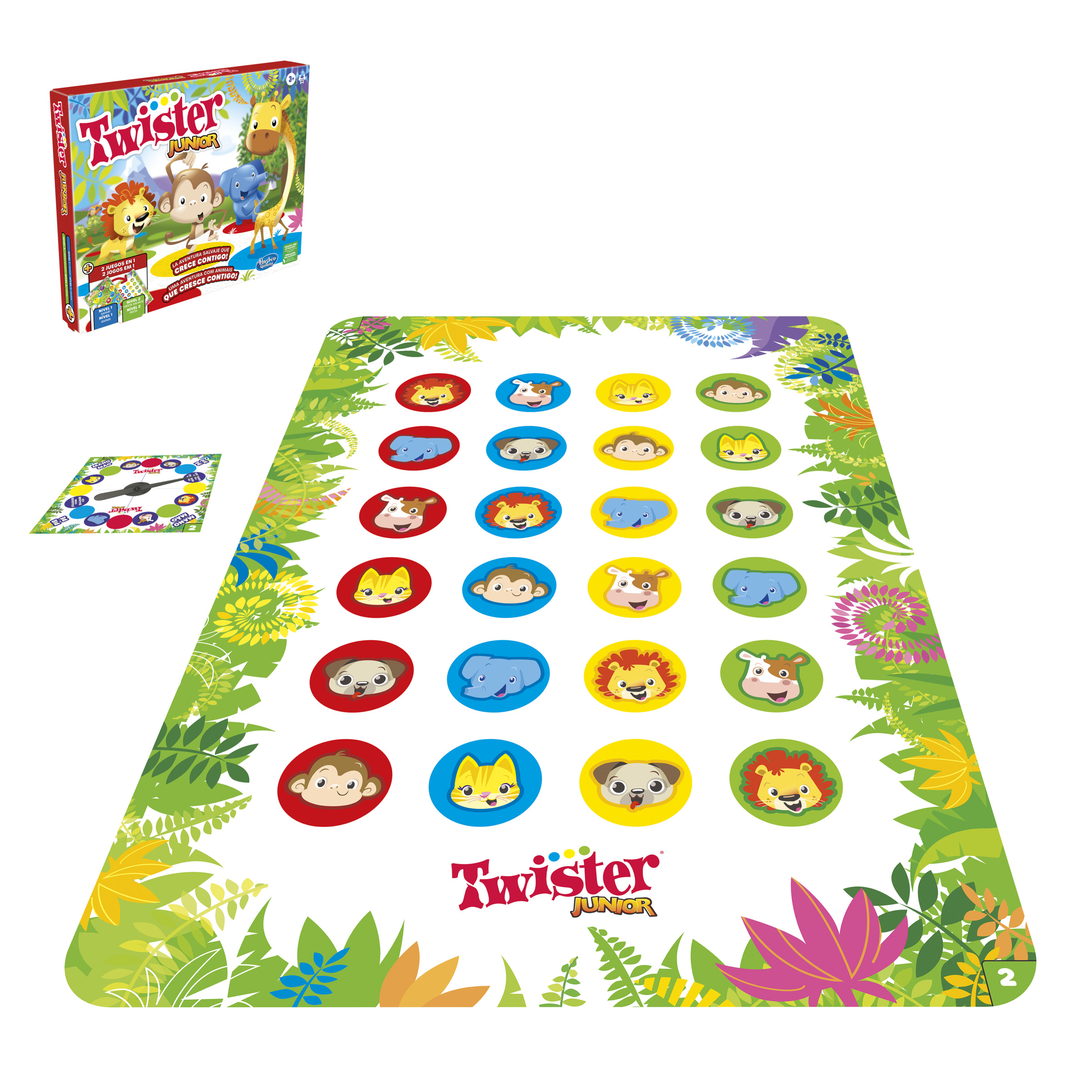 JUEGO TWISTER JUNIOR (VERSION MULTILIN) - Figura - Hasbro Gaming  - 3 AÑOS+ - details 2