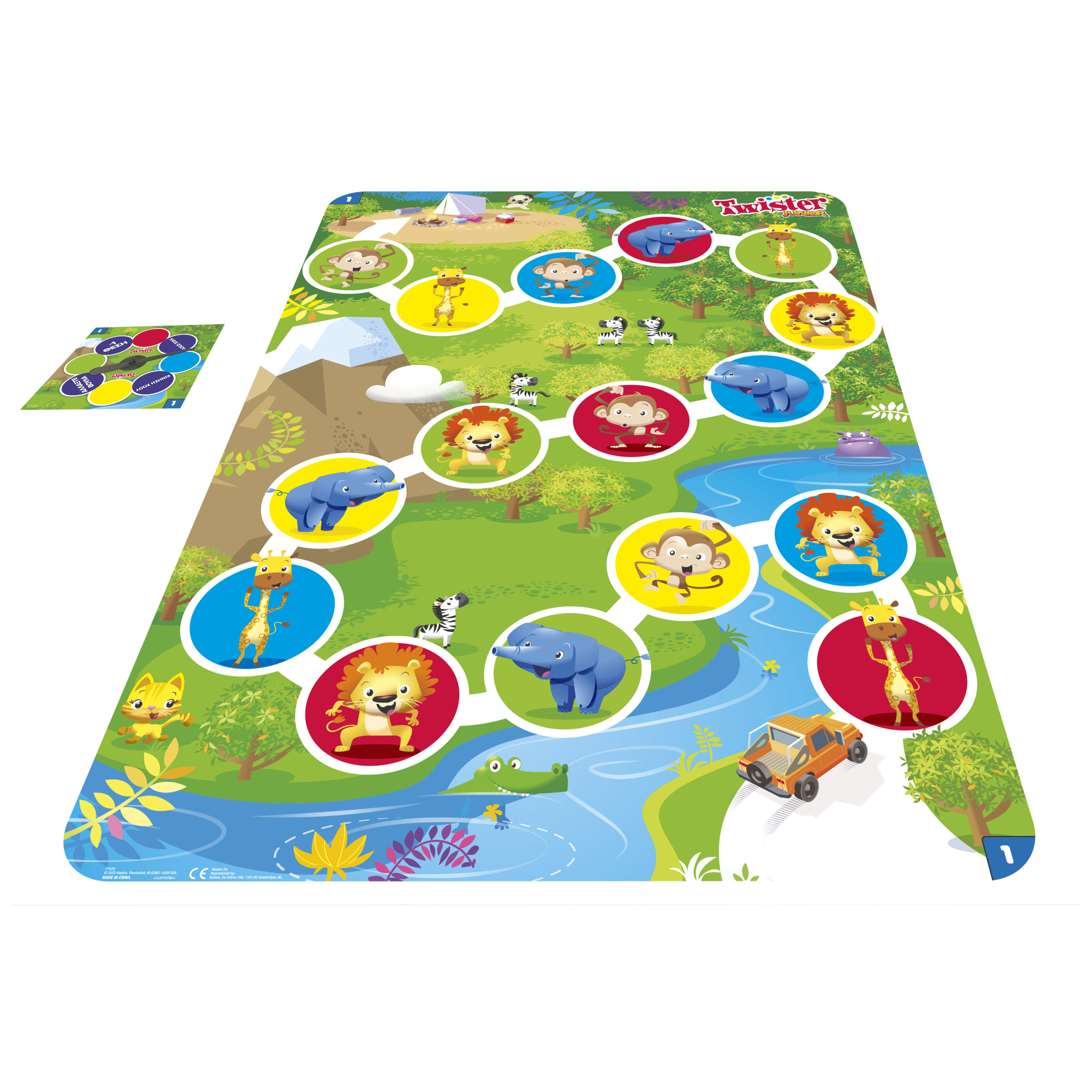 JUEGO TWISTER JUNIOR (VERSION MULTILIN) - Figura - Hasbro Gaming  - 3 AÑOS+ - details 3